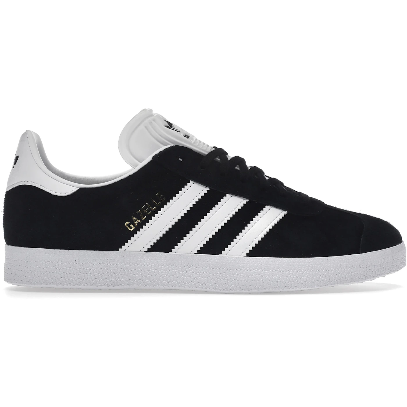 adidas Gazelle Core Black Cloud White Gold