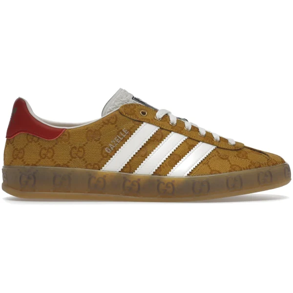 adidas Gazelle Gucci Original GG Beige Brown