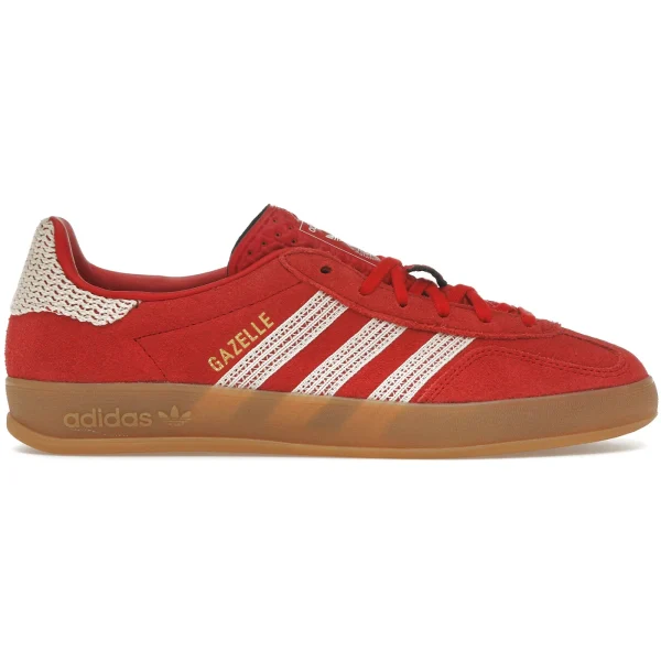 adidas Gazelle Indoor Better Scarlet Wonder White Gum (Women&rsquo;s)