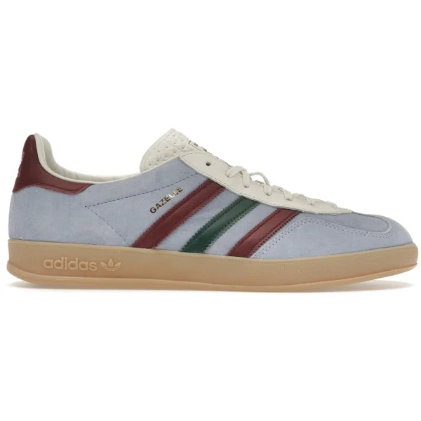 adidas Gazelle Indoor Blue Dawn Collegiate Burgundy