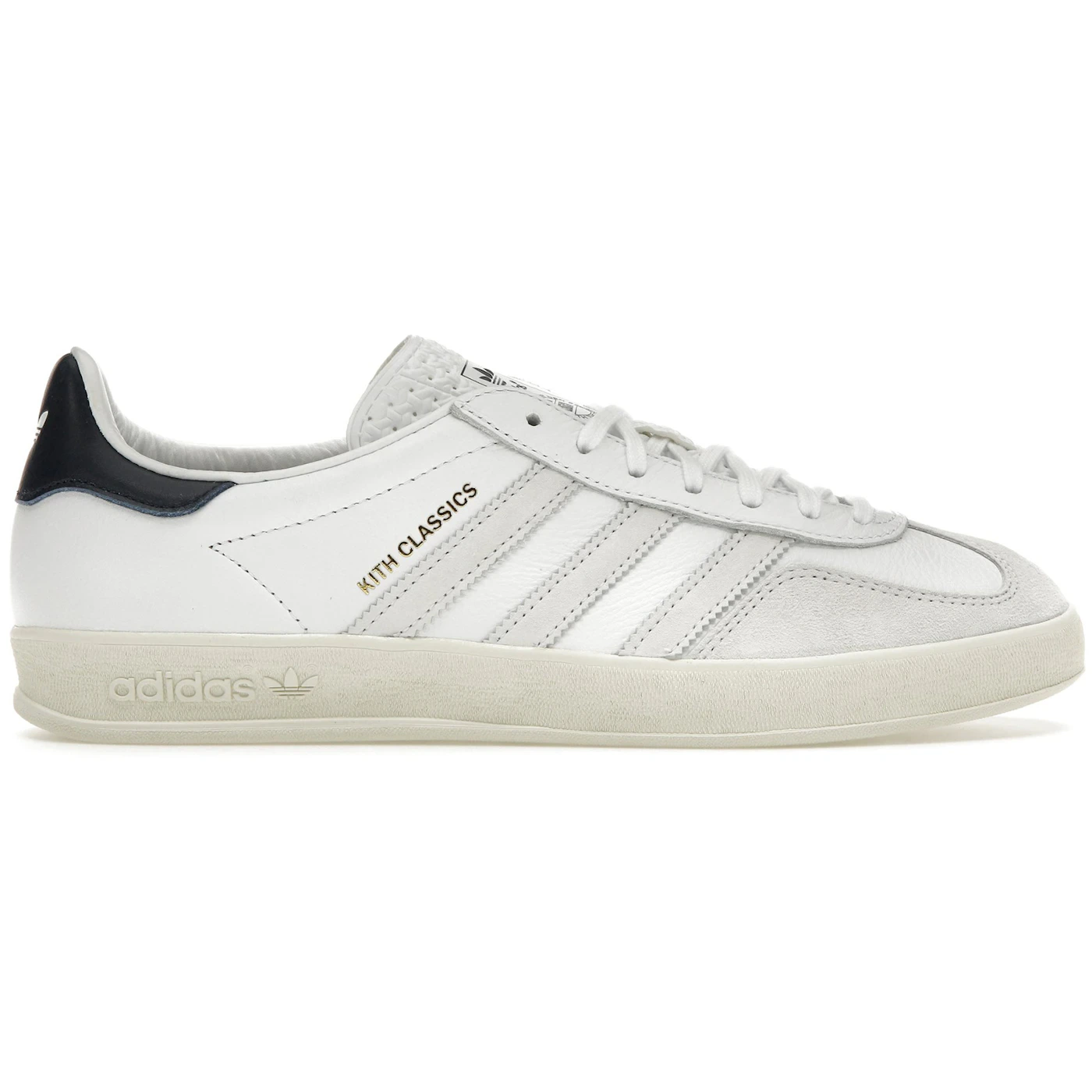 adidas Gazelle Indoor Kith Classics White Navy 1 1