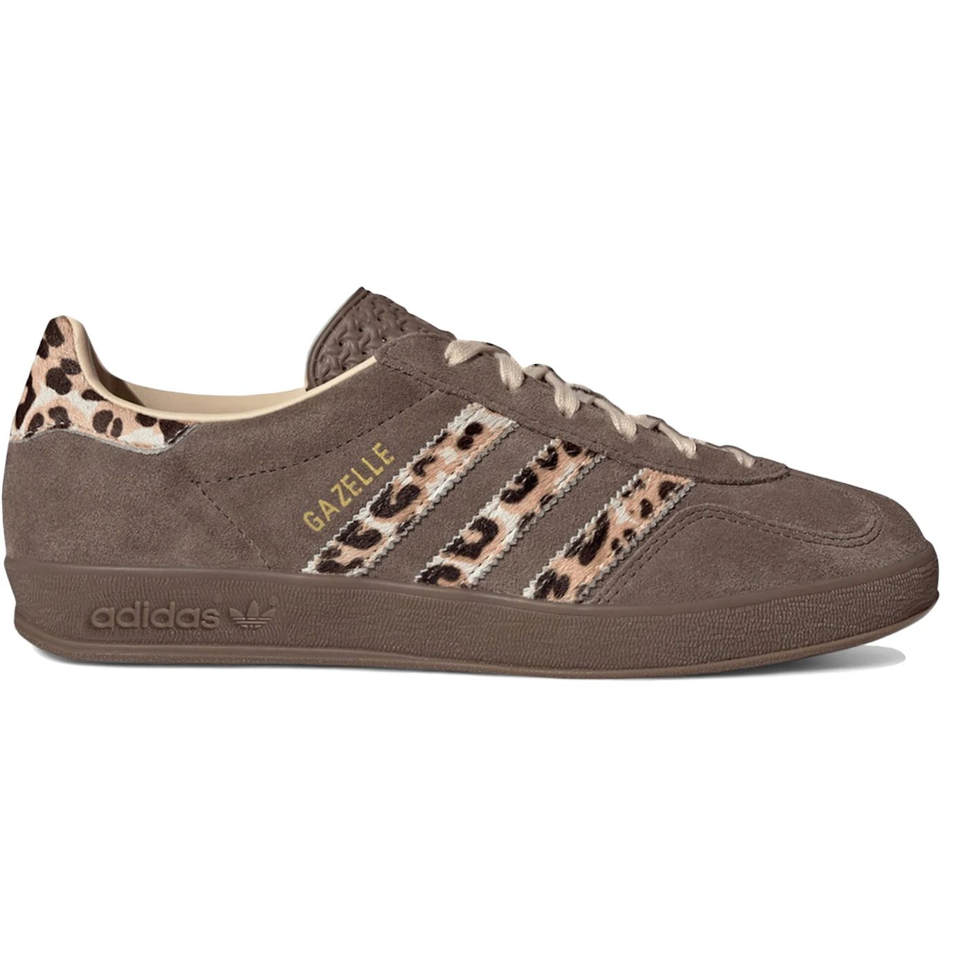 adidas Gazelle Indoor Leopard Earth Strata (Women's) 1 adidas Gazelle Indoor Leopard Earth Strata Womens 1 3