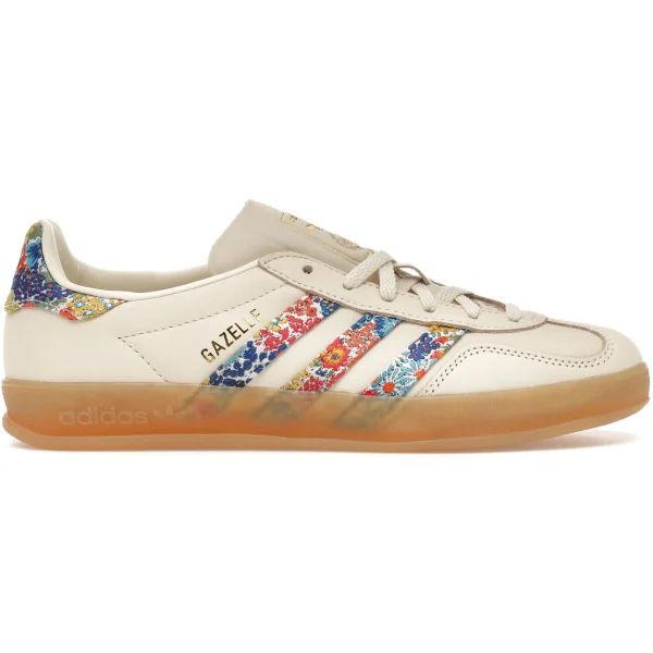 adidas Gazelle Indoor Liberty London Floral Embroidery Stripes (Women's)