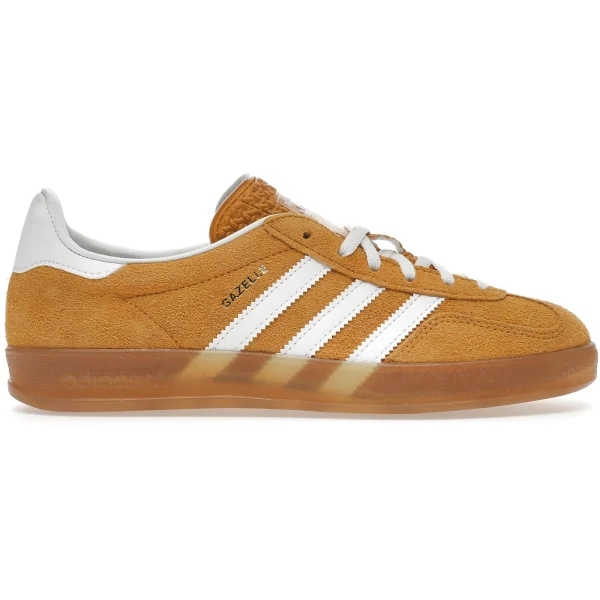 adidas Gazelle Indoor Orange Peel White (Women&rsquo;s)