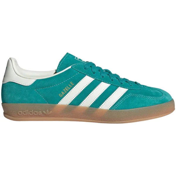 adidas Gazelle Indoor Pure Teal Off White Gold Metallic