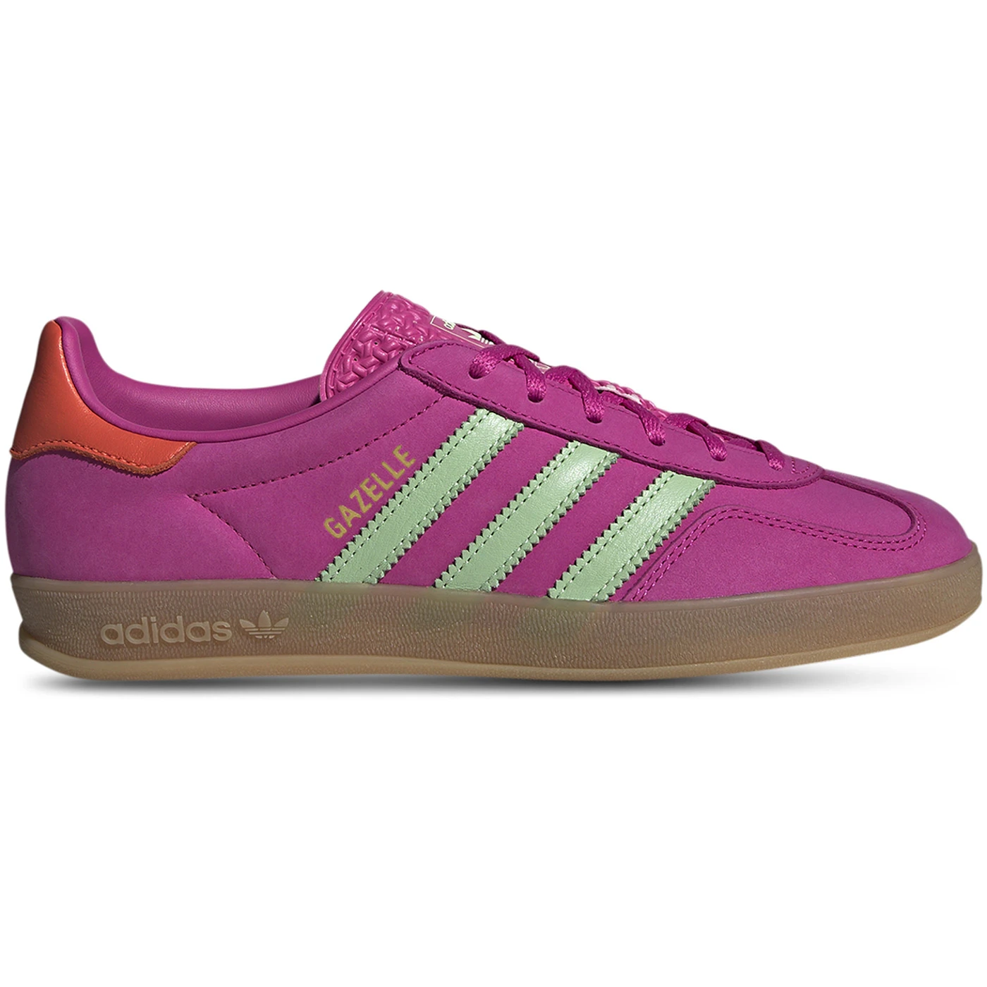 adidas Gazelle Indoor Semi Lucid Fuchsia Semi Green Spark Coral (Women's)