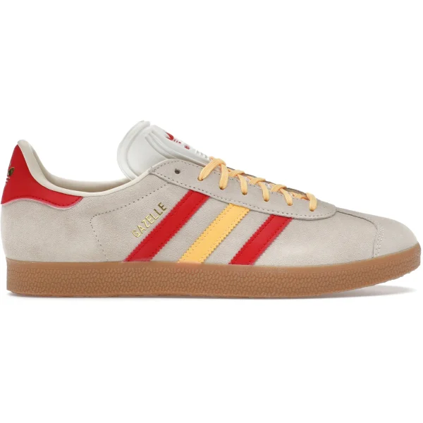 adidas Gazelle White Spark Scarlet (Women&rsquo;s)