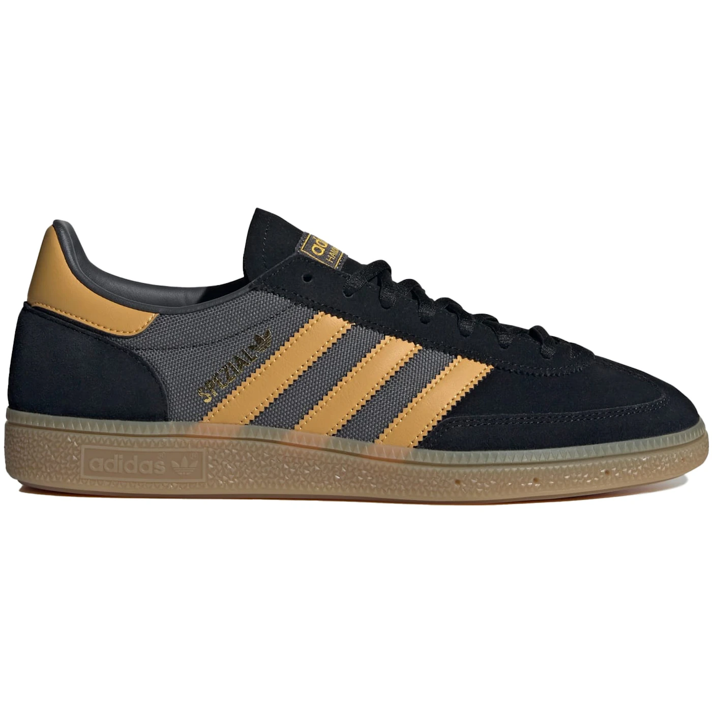 adidas Handball Spezial Core Black Preloved Yellow 1 adidas Handball Spezial Core Black Preloved Yellow