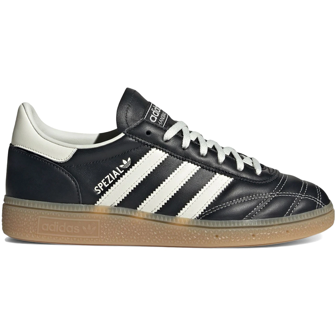 adidas Handball Spezial Quilted Stitching Black Off White Womens 1 1