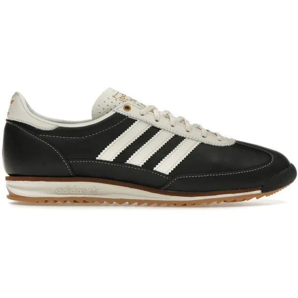adidas SL 72 Core Black Leather (Women&rsquo;s)