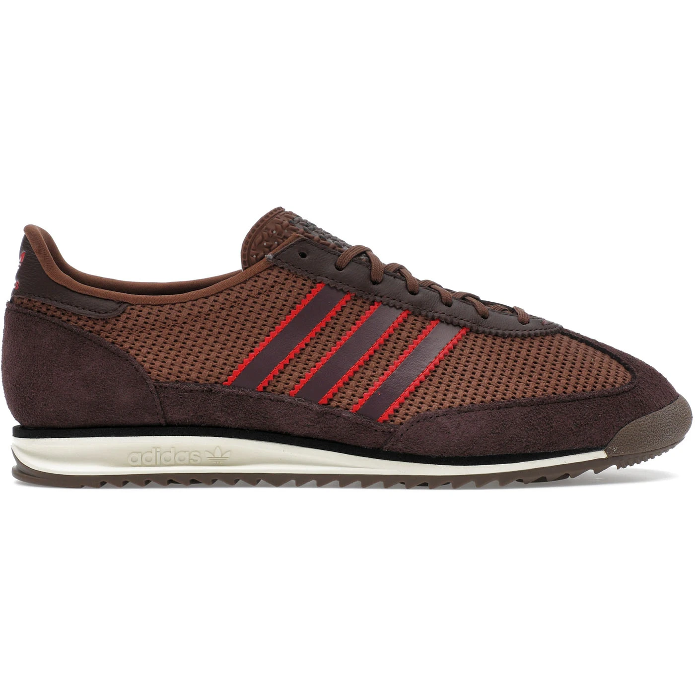 adidas SL 72 OG Shadow Brown Collegiate Red (Women's)