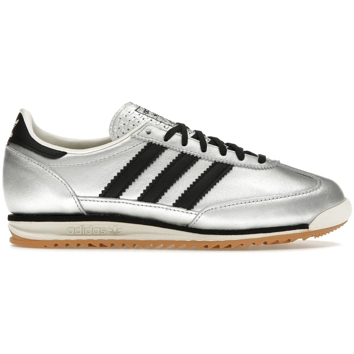 adidas SL 72 OG Silver Metallic Black Gum (Women's)