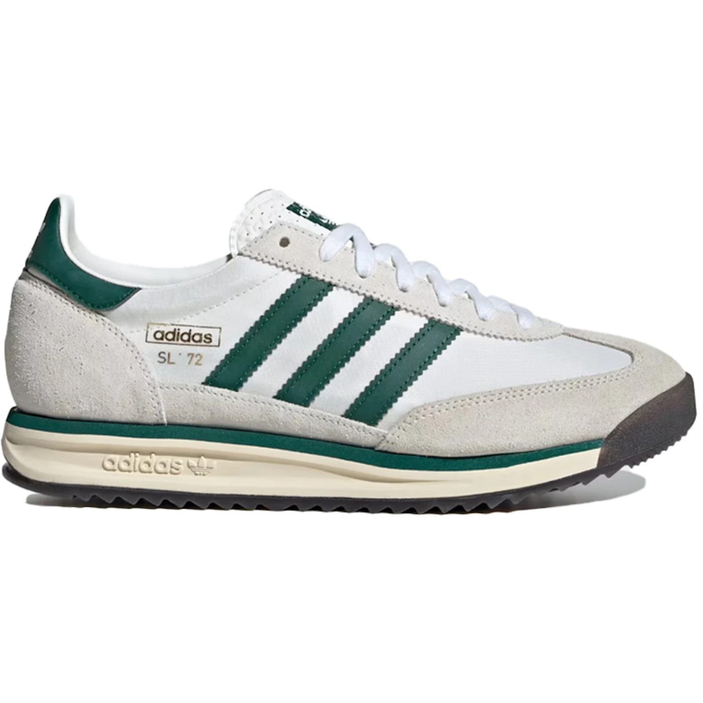 adidas SL 72 RS Cloud White Collegiate Green 1 adidas SL 72 RS Cloud White Collegiate Green 1 3