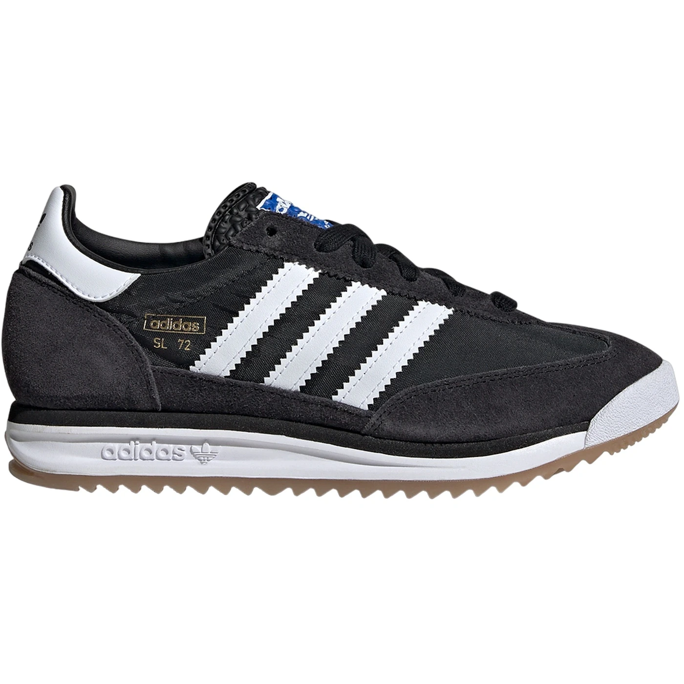 adidas SL 72 RS Core Black Cloud White Blue (GS) 1 adidas SL 72 RS Core Black Cloud White Blue GS 1 2