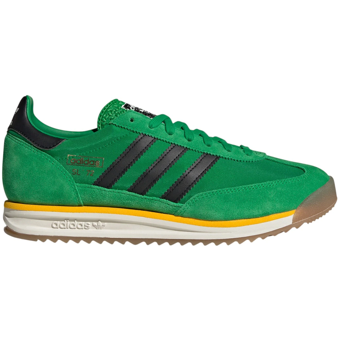 adidas SL 72 RS Green Off White Crew Yellow 3 adidas SL 72 RS Green Off White Crew Yellow