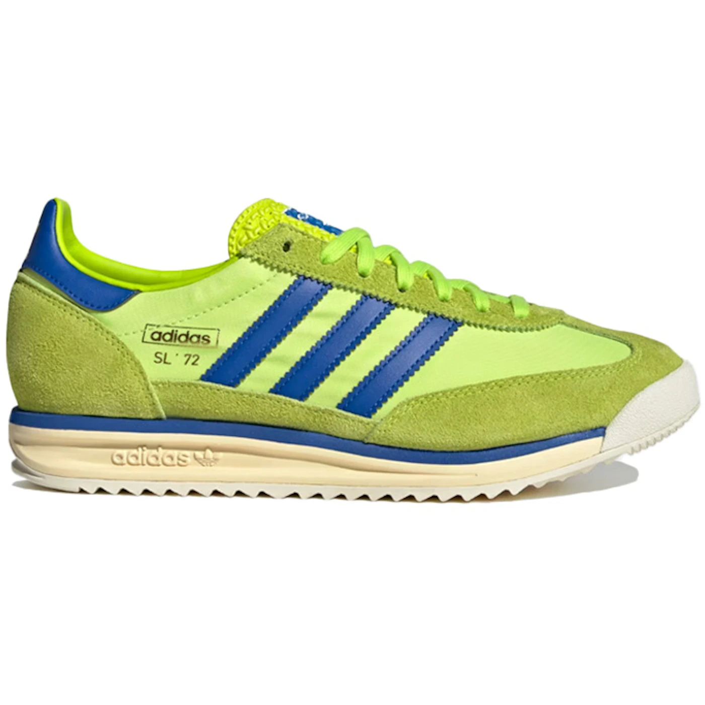 adidas SL 72 RS Solar Slime Royal Blue 1 2