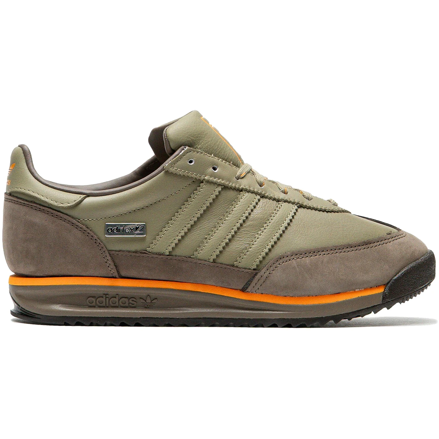 adidas SL 72 RS adi tex Orbit Green Bright Orange 1 2