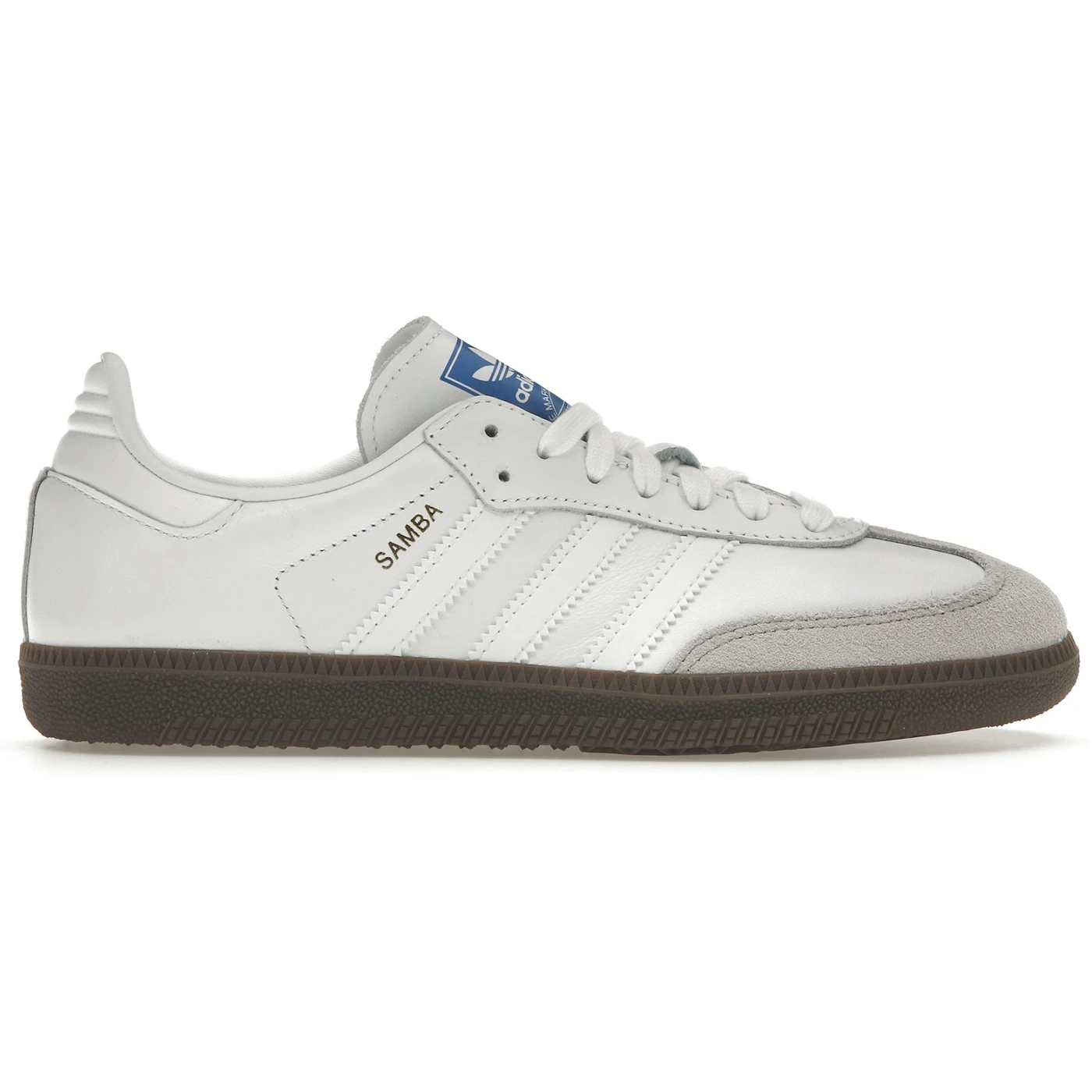 adidas Samba Cloud White Blue Gum