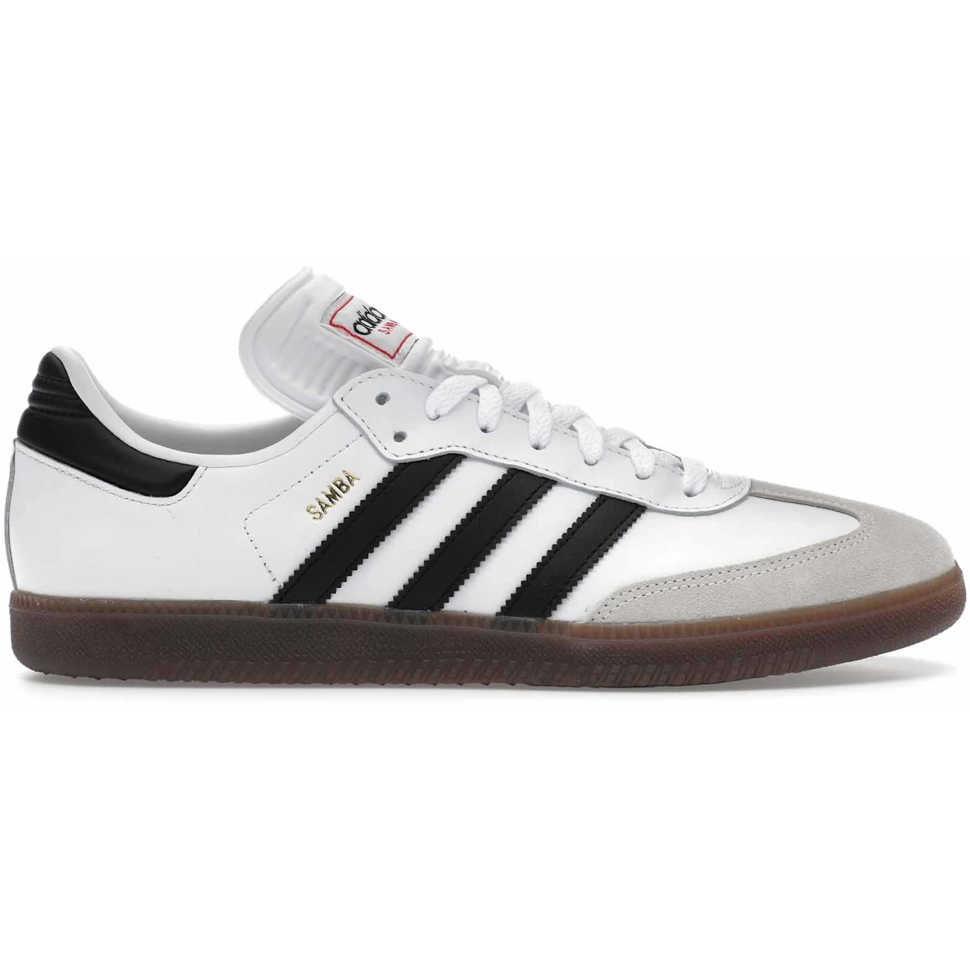 adidas Samba Indoor Cloud White Core Black Vivid Red 2 adidas Samba Indoor Cloud White Core Black Vivid Red