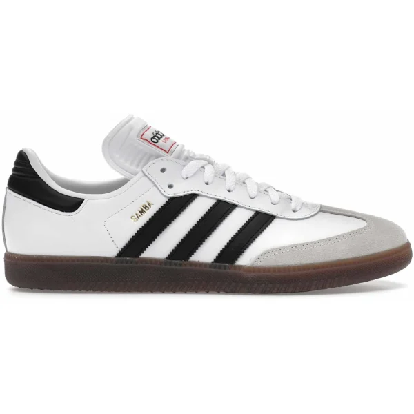 adidas Samba Indoor Cloud White Core Black Vivid Red