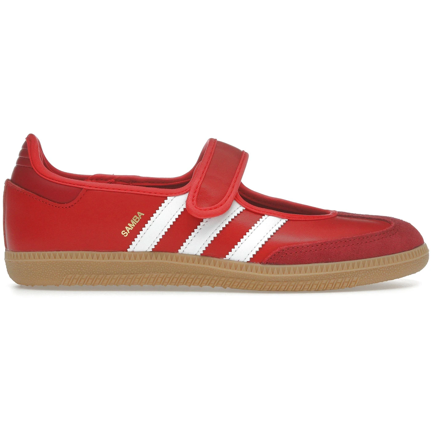 adidas Samba Jane Scarlet White Gum (Women's) 2 adidas Samba Jane Scarlet White Gum (Women's)