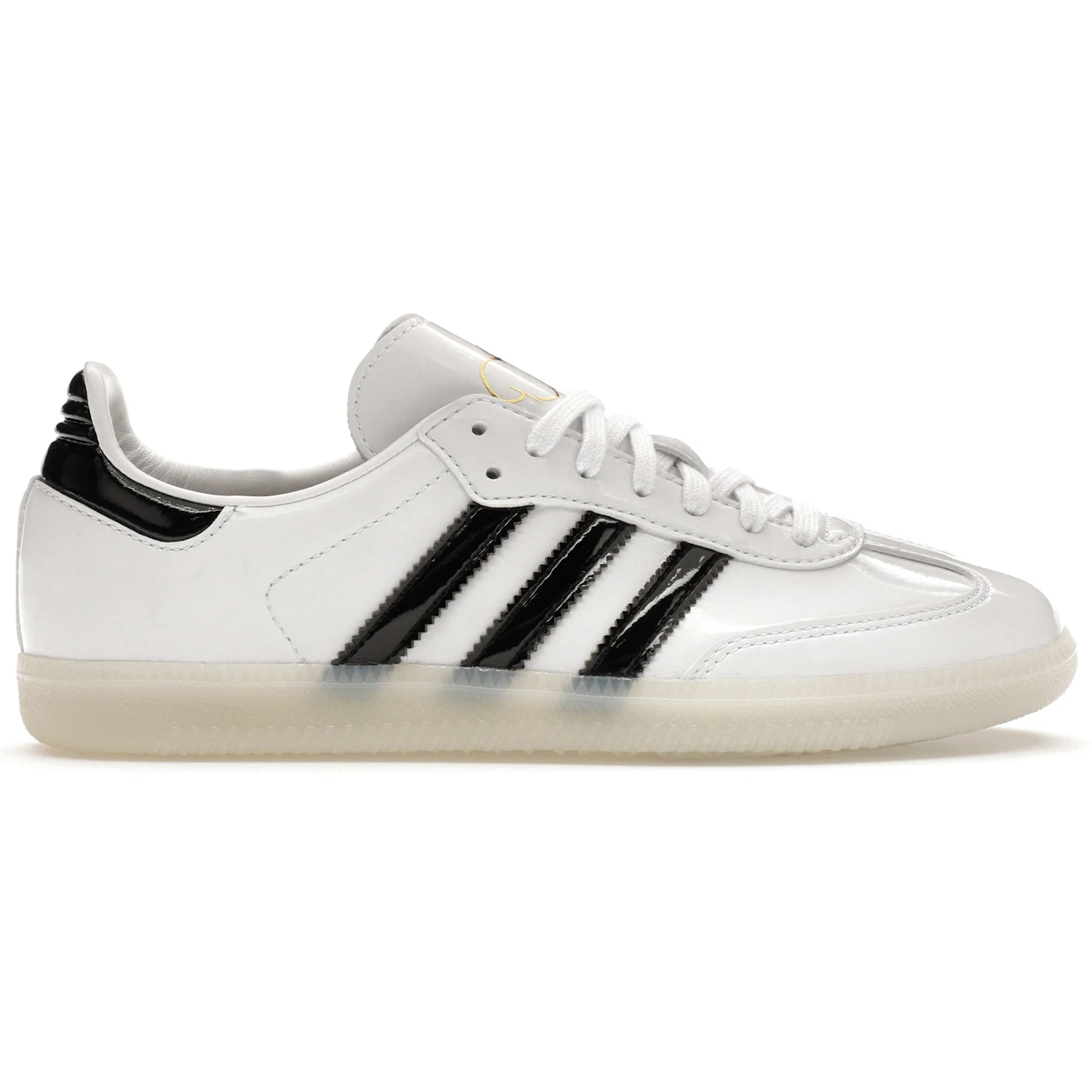 adidas Samba Jason Dill White Black Patent
