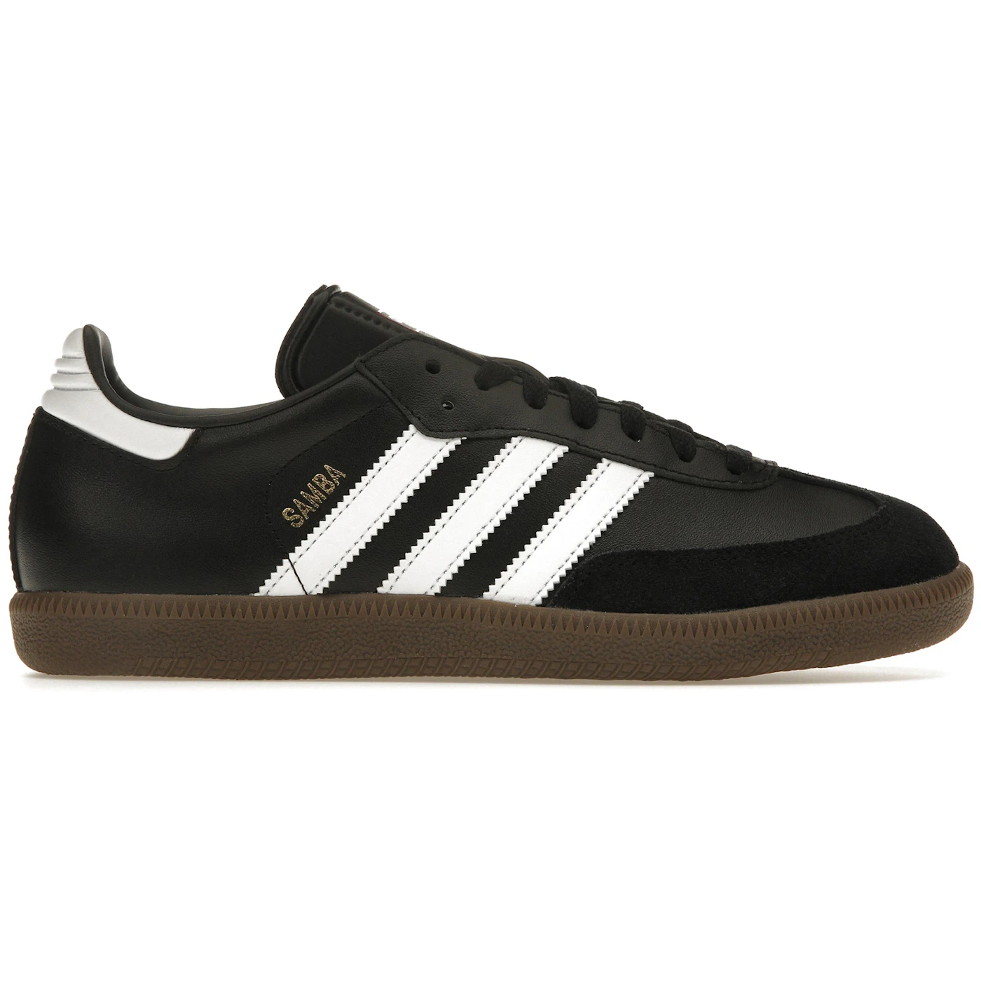 adidas Samba Leather Black White 1 2