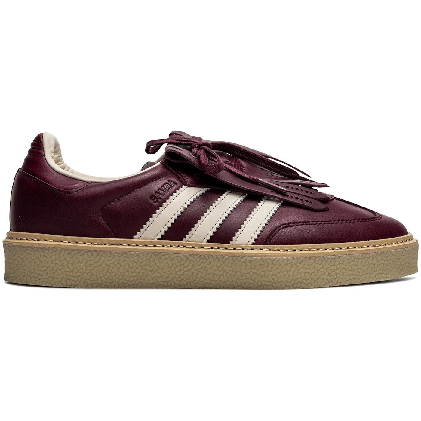 adidas Samba Lux Maroon Off White 1 adidas Samba Lux Maroon Off White