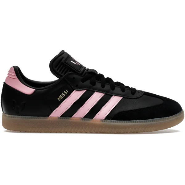 adidas Samba Messi Black Gold Metallic