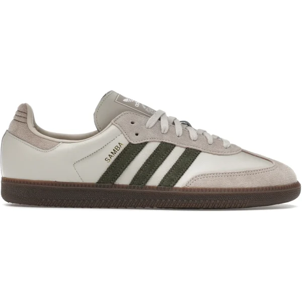 adidas Samba OG Aluminum Dark Khaki