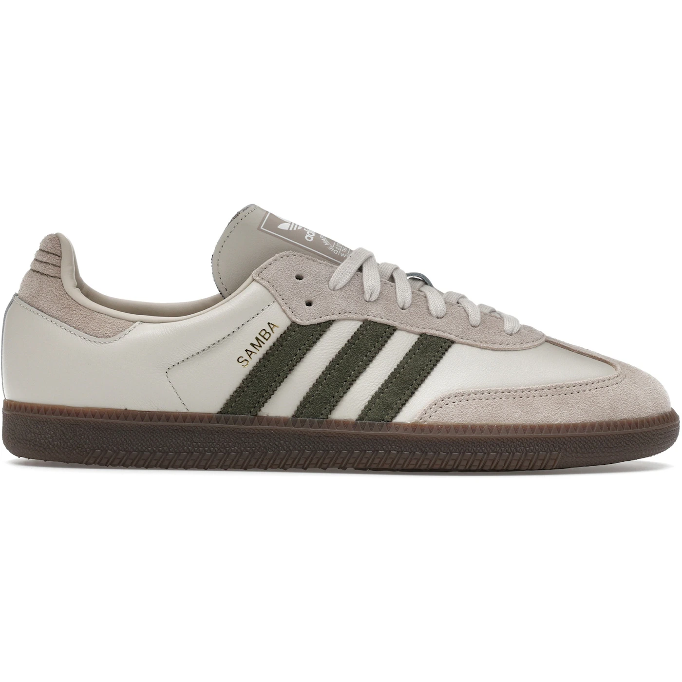 adidas Samba OG Aluminum Dark Khaki 1 adidas Samba OG Aluminum Dark Khaki