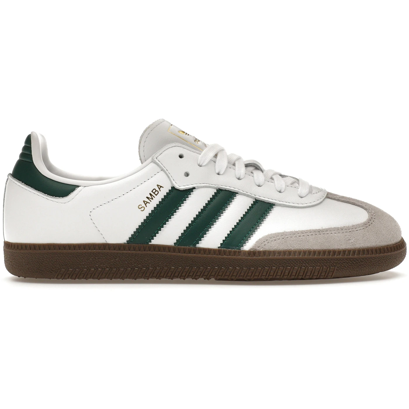 adidas Samba OG Cloud White Collegiate Green 1 adidas Samba OG Cloud White Collegiate Green