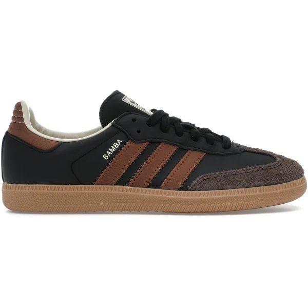 adidas Samba OG Core Black Preloved Brown