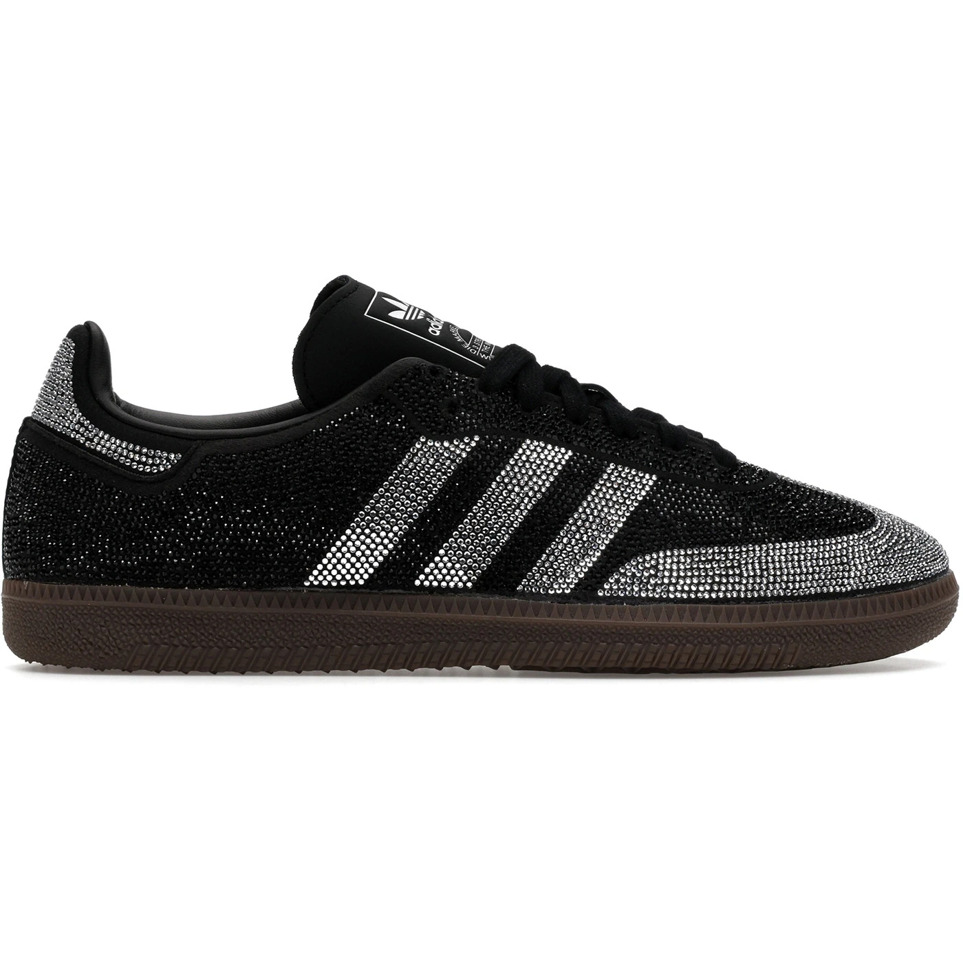 adidas Samba OG Rhinestone Black Silver (Women's)