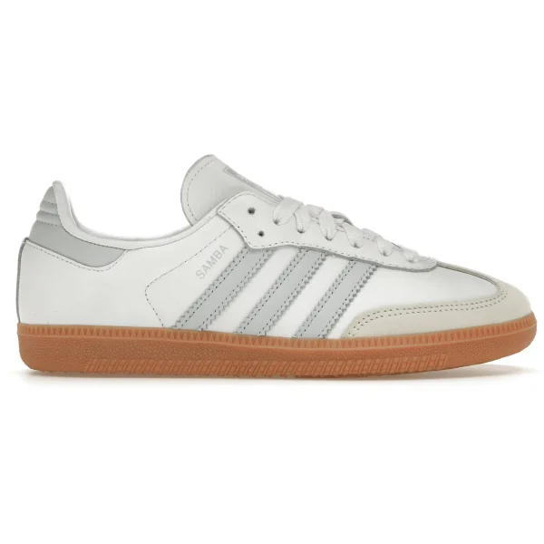 adidas Samba OG White Halo Blue Gum (Women&rsquo;s)