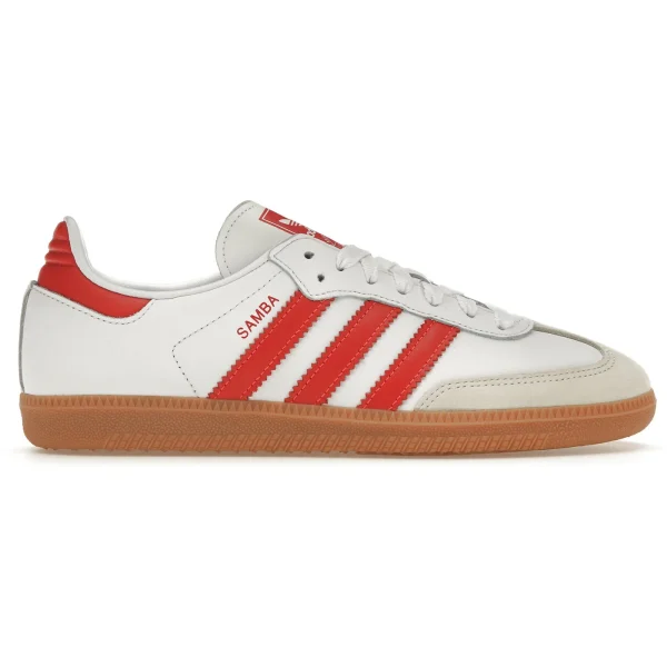 adidas Samba OG White Solar Red Gum (Women’s)