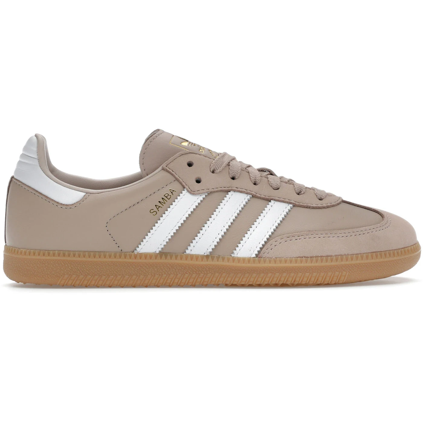 adidas Samba OG Wonder Taupe (Women's) 3 adidas Samba OG Wonder Taupe (Women's)