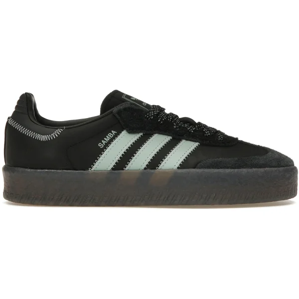 adidas Sambae Core Black Haze Green (Women&rsquo;s)
