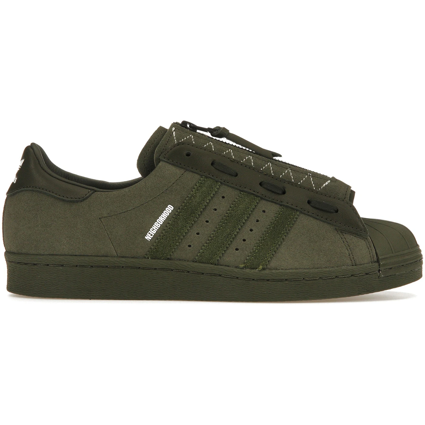 adidas Superstar 80s Neighborhood Olive 1 adidas Superstar 80s Neighborhood Olive