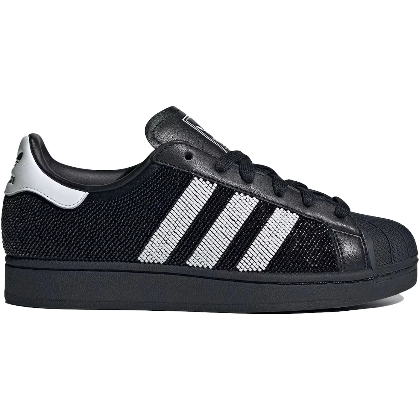 adidas Superstar Beaded Black White Womens 1 1