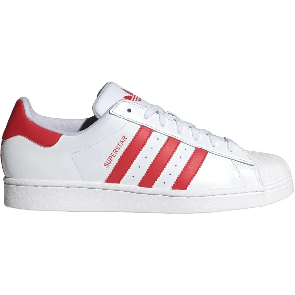 adidas Superstar Cloud White Better Scarlet
