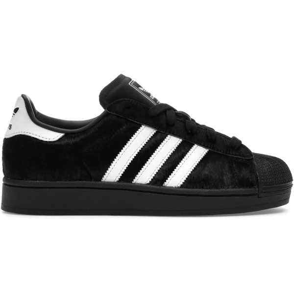 adidas Superstar II Black Ponyhair (Women’s)