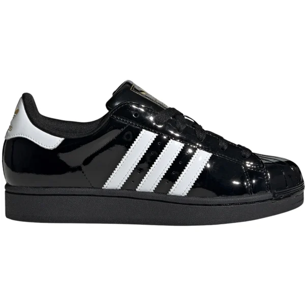adidas Superstar II Core Black Cloud White Gold Metallic (Women’s)