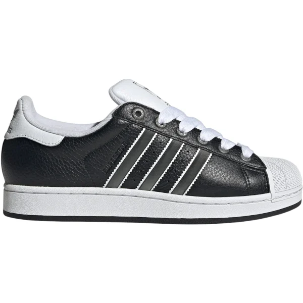 adidas Superstar II Core Black Matte Silver Cloud White