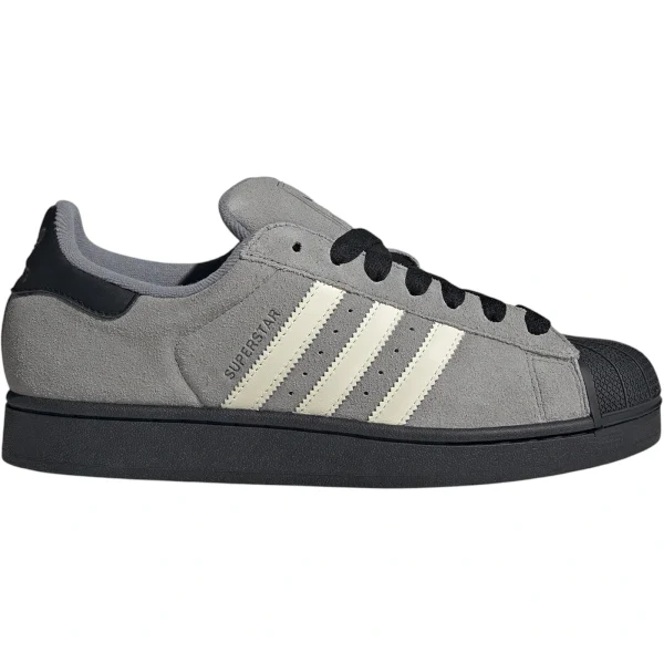 adidas Superstar II Grey Three Cream White