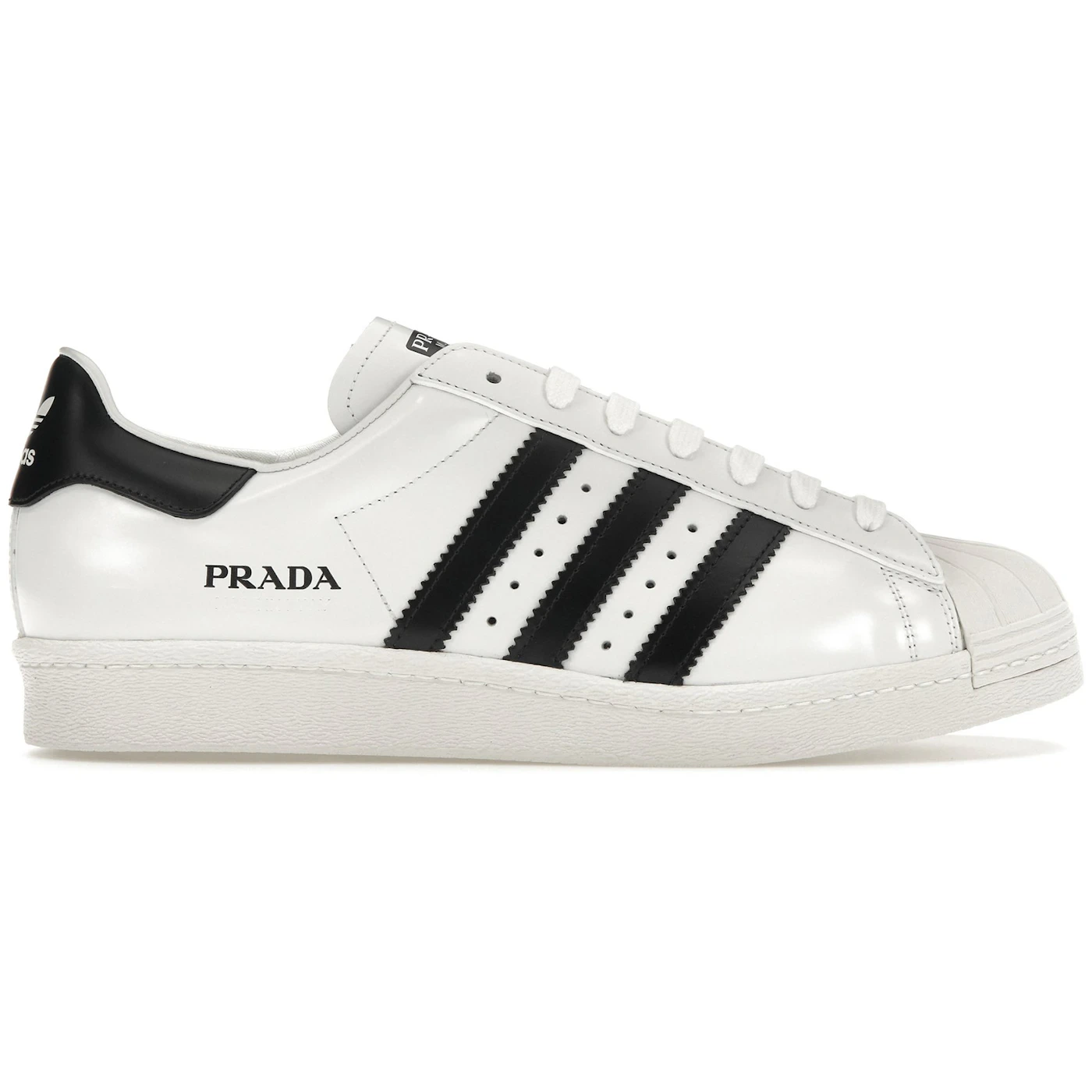 adidas Superstar Prada White Black 1 adidas Superstar Prada White Black