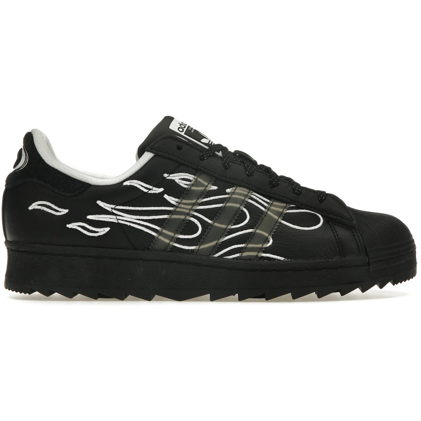 adidas Superstar Ripple No Sleep Rave Club Core Black 1 adidas Superstar Ripple No Sleep Rave Club Core Black