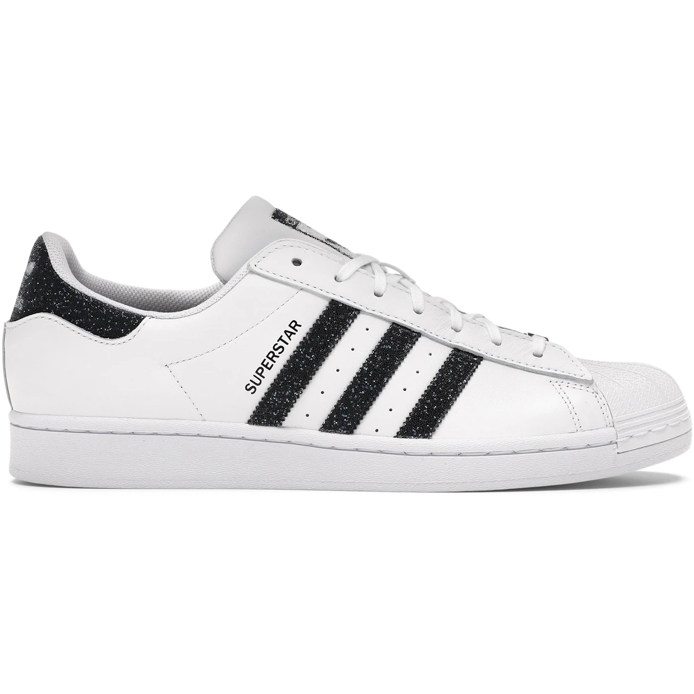 adidas Superstar Swarovski White Black 1 adidas Superstar Swarovski White Black