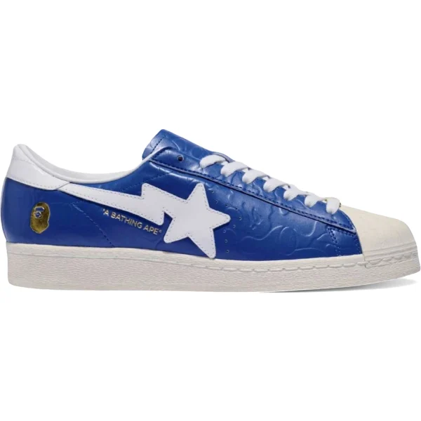 adidas Superstar Vintage Bape Blue White