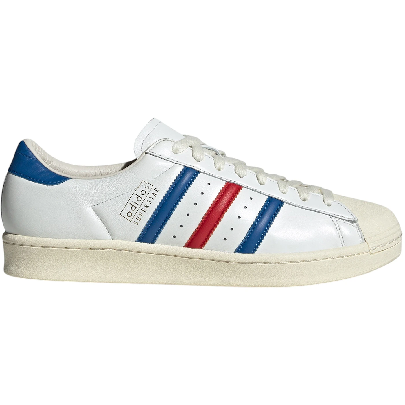adidas Superstar Vintage White Blue Better Scarlet Made in Germany